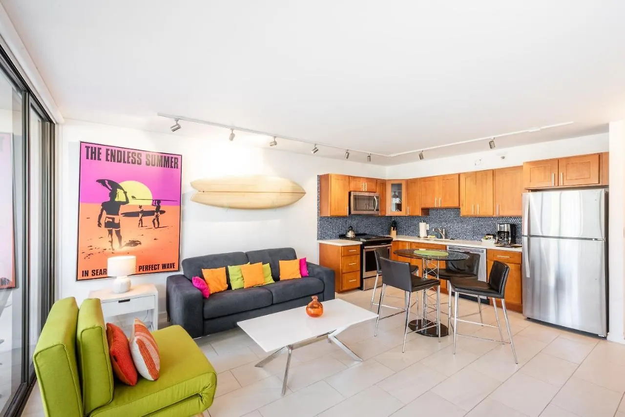 Apartment 7Th Floor Garden View Condo In Walking Distance To Waikiki Beach Condo Honolulu